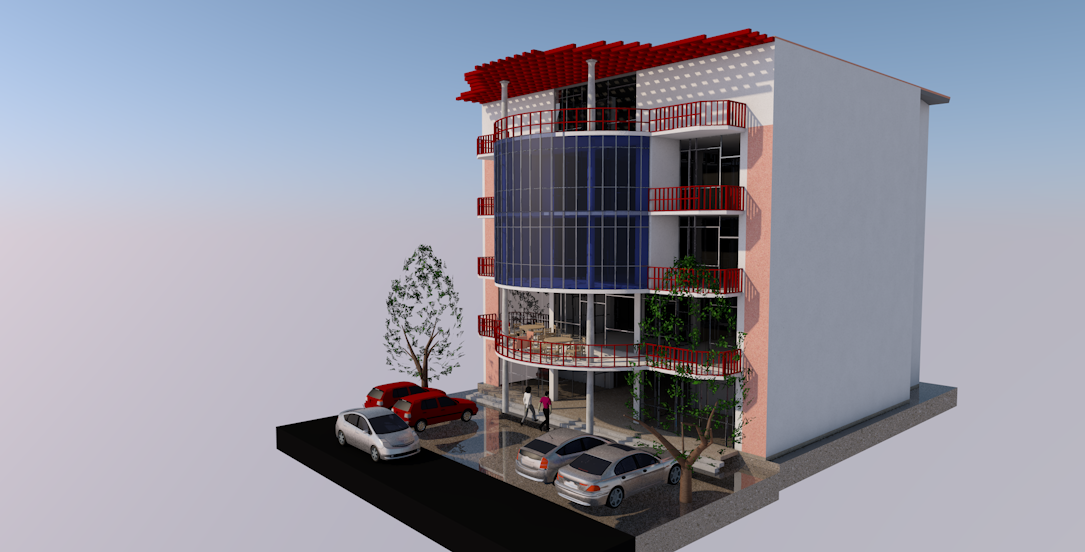 Hawasa Mixed-Use Building (G+4)