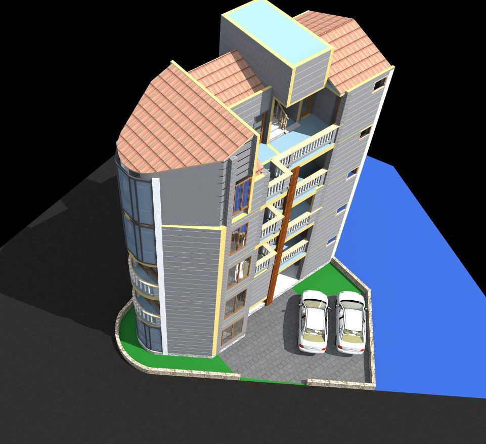 G+4 Residential view 2